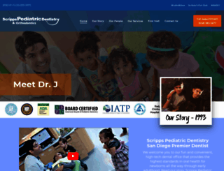 pediatricdentistsandiego.com screenshot