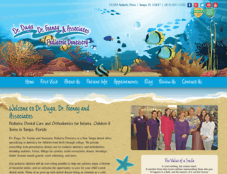 pediatricdentisttampa.com screenshot