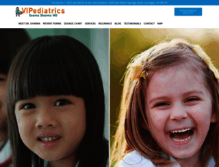 pediatricianlasvegas.com screenshot