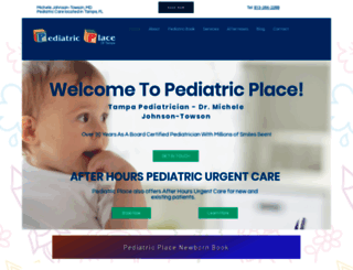 pediatricplacetampa.com screenshot