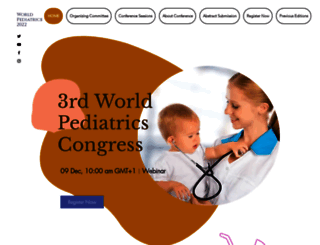 pediatrics-conference.com screenshot