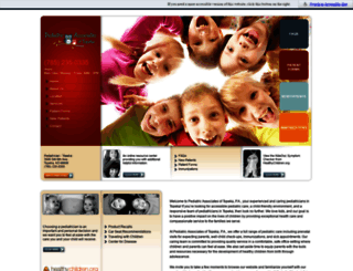 pediatricstopeka.com screenshot