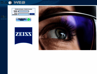 pedidolab.lenteszeiss.com.br screenshot