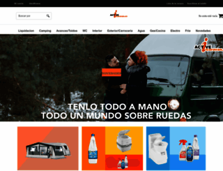 pedidos.activecaravan.es screenshot