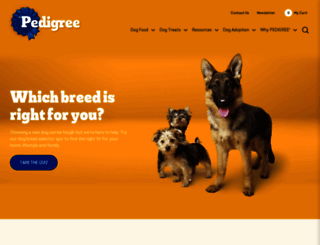 pedigree.com screenshot