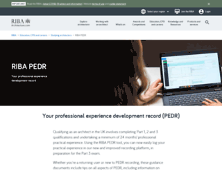 pedr.co.uk screenshot