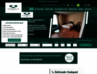 pedregalpalace.com.mx screenshot