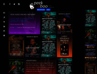 peek-a-boo-magazine.be screenshot