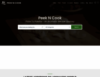peekncook.com screenshot