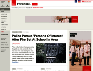 peekskill.dailyvoice.com screenshot