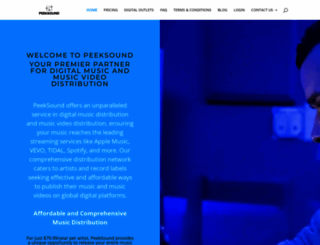 peeksound.com screenshot