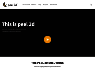 peel-3d.com screenshot