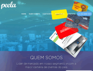 peela.com.br screenshot