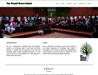 peepalgroveschool.org screenshot