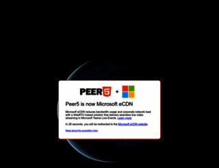 peer5.com screenshot