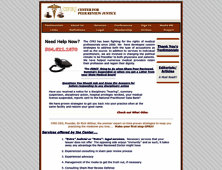 peerreview.org screenshot