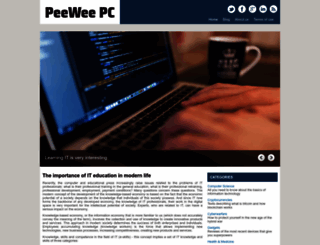 peeweepc.com screenshot