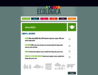 pegadaecologica.org.br screenshot