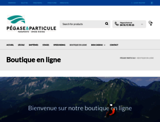 pegase-particule.com screenshot
