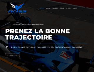 pegasus-racing.com screenshot