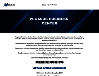 pegasusbusinesscenter.squarespace.com screenshot