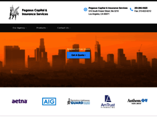 pegasusfinancialinc.com screenshot