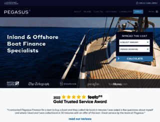 pegasusmarinefinance.co.uk screenshot