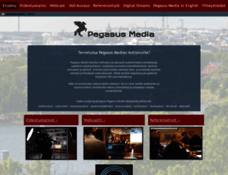pegasusmedia.fi screenshot