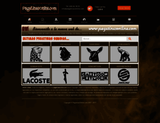 pegatinasonline.com screenshot