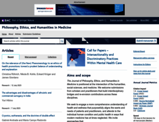 peh-med.biomedcentral.com screenshot