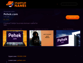 pehek.com screenshot