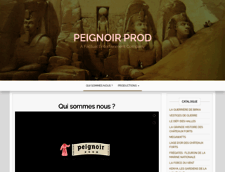 peignoirprod.com screenshot