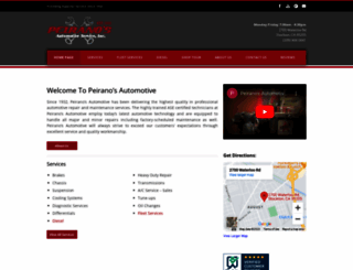 peiranosautomotive.com screenshot