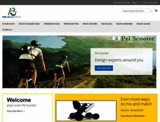 peiscooter.com screenshot