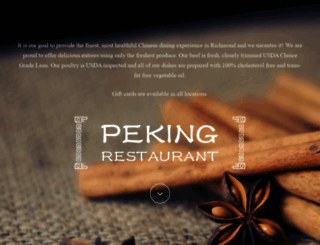 pekingdining.com screenshot