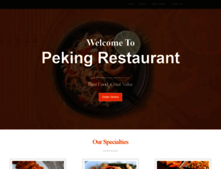 pekingrestaurantdacula.com screenshot