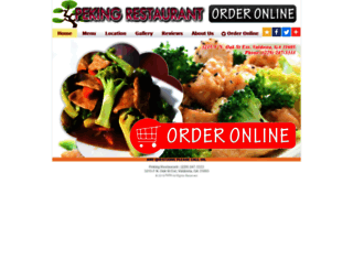 pekingrestaurantga.com screenshot