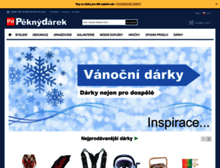 peknydarek.cz screenshot