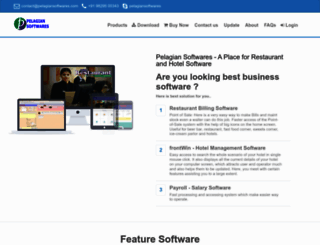 pelagiansoftwares.com screenshot