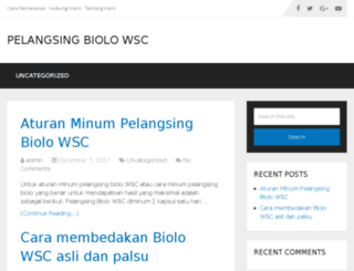 pelangsingwscbiolo.net screenshot