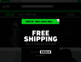 pelesoccer.com screenshot