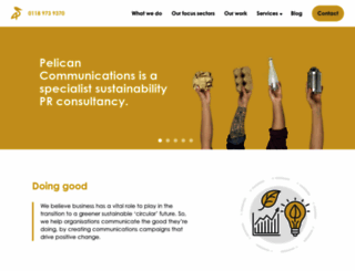 pelicancommunications.co.uk screenshot