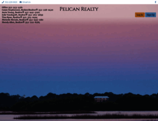 pelicanrealty.com screenshot