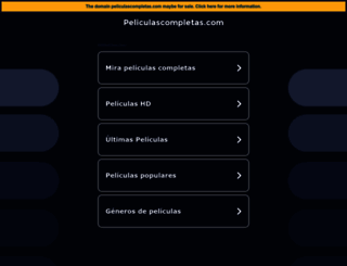 peliculascompletas.com screenshot