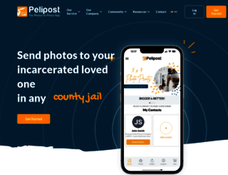 pelipost.com screenshot