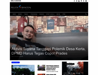 pelitabanten.com screenshot