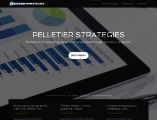 pelletierstrategies.com screenshot
