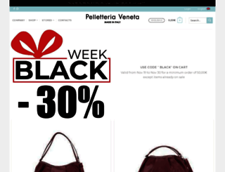 pelletteriaveneta.com screenshot