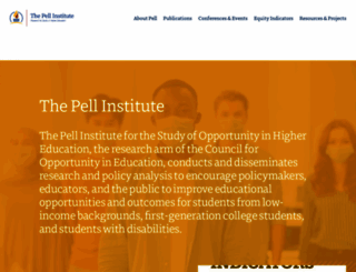pellinstitute.org screenshot