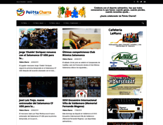 pelotacharra.com screenshot